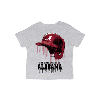 Alabama Crimson Tide Vive La Fete Infant Short Sleeve T-Shirt - Gray